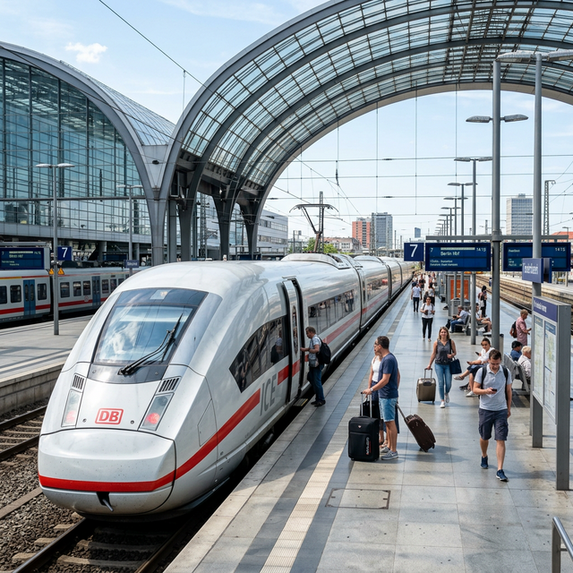 Inside a luxury train car